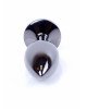 Анальна пробка - Jewellery Dark Silver Plug Green