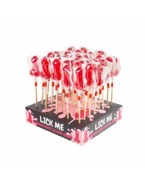 Льодяники - Cherry Candy Penis Lollipop With Spicy Warming Effect Льодяники - Cherry Candy Penis Lollipop With Spicy Warming Effect