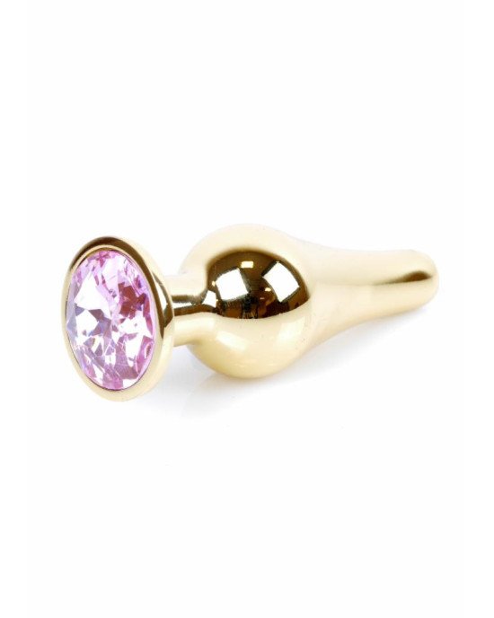 Анальна пробка - Jewellery Gold BUTT PLUG- Rose