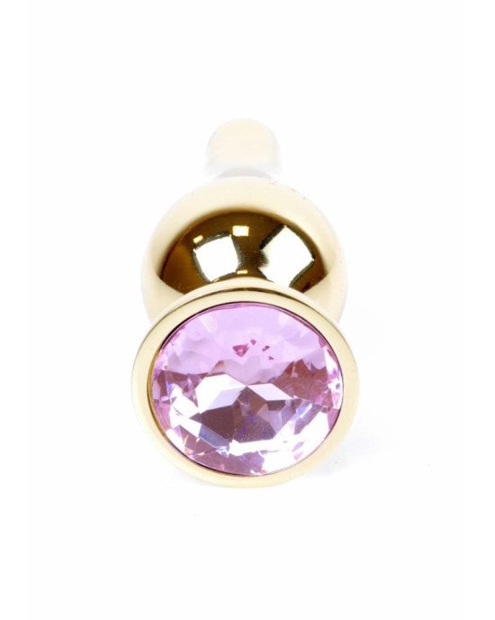 Анальна пробка - Jewellery Gold BUTT PLUG- Rose