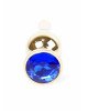Анальна пробка - Jewellery Gold Long Plug Dark Blue Анальна пробка - Jewellery Gold Long Plug Dark Blue
