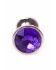 Анальна пробка - Jewellery Red Gold Plug Purple