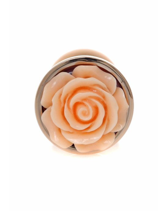 Анальна пробка - Jewellery Red Gold Plug Rose Peach Анальна пробка - Jewellery Red Gold Plug Rose Peach