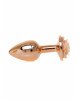Анальна пробка - Jewellery Red Gold Plug Rose Peach Анальна пробка - Jewellery Red Gold Plug Rose Peach