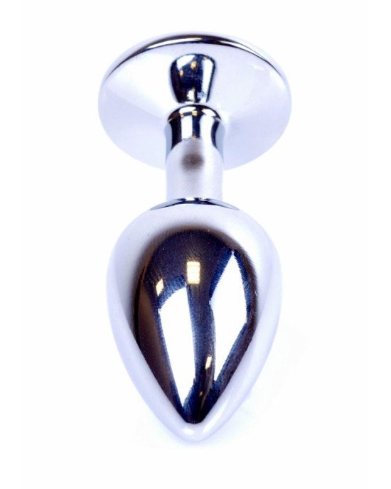 Анальна пробка - Jewellery Silver Plug Purple Анальна пробка - Jewellery Silver Plug Purple
