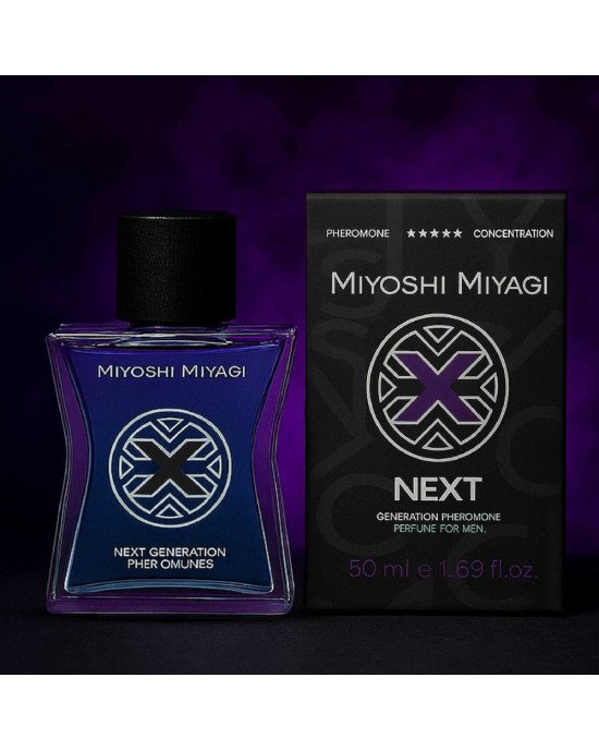 Чоловічі парфуми з феромонами - Miyoshi Miyagi Next, 50 мл Чоловічі парфуми з феромонами - Miyoshi Miyagi Next, 50 мл