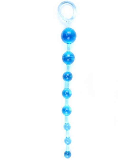 Анальний ланцюжок - Jelly Anal Beads Blue
