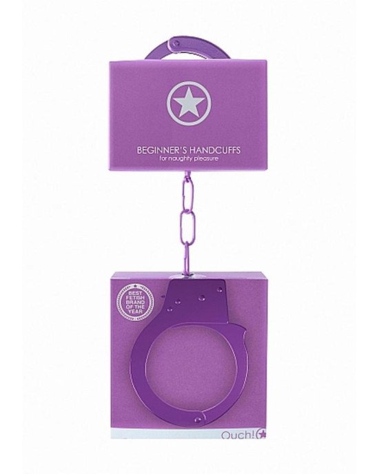 Наручники - Beginner's Handcuffs Purple