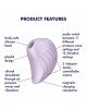 Вакуумний кліторальний вібратор - Satisfyer Pearl Diver Violet