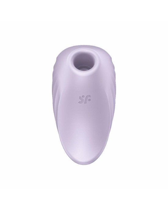 Вакуумний кліторальний вібратор - Satisfyer Pearl Diver Violet