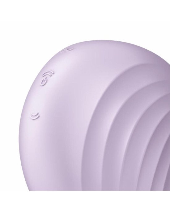 Вакуумний кліторальний вібратор - Satisfyer Pearl Diver Violet