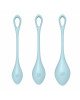 Вагінальні кульки - Satisfyer Yoni Power 2 Light Blue