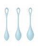 Вагінальні кульки - Satisfyer Yoni Power 2 Light Blue