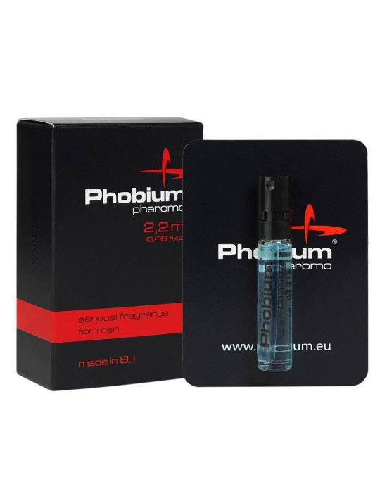 Чоловічі парфуми з феромонами - Aurora PHOBIUM Pheromo for Men, 2,2 мл Чоловічі парфуми з феромонами - Aurora PHOBIUM Pheromo for Men, 2,2 мл