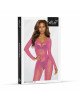 Бодістокінг - Bodystocking 2061, pink - One Size