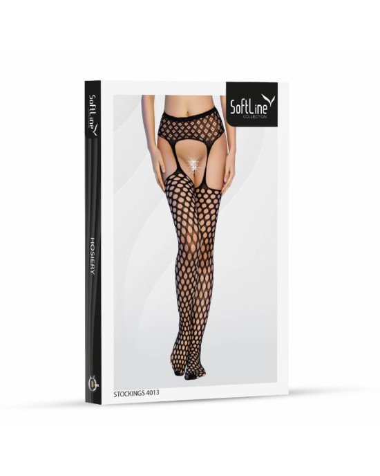 Панчохи - Stockings 4013, black - One Size Панчохи - Stockings 4013, black - One Size