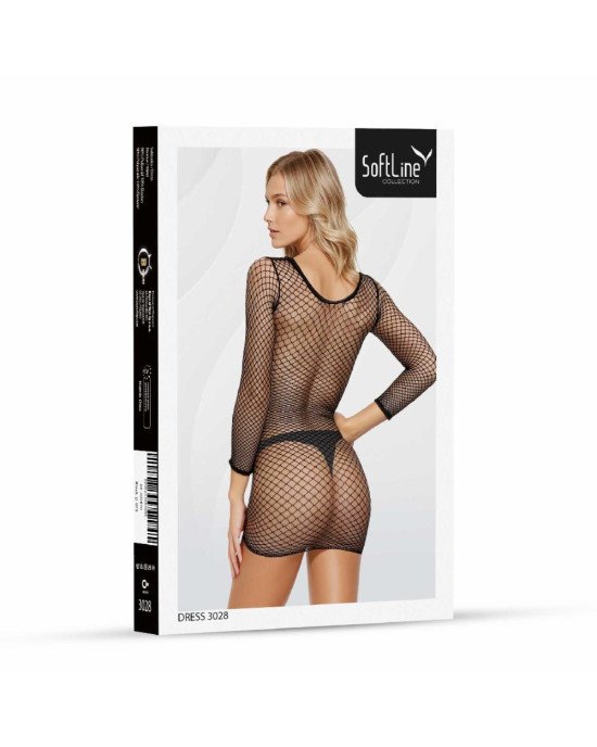 Плаття - Dress 3028, black - One Size Плаття - Dress 3028, black - One Size