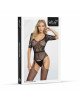 Бодістокінг - Bodystocking 2081, black - One Size