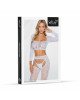 Бодістокінг - Bodystocking 2078, white - One Size Бодістокінг - Bodystocking 2078, white - One Size