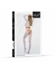 Бодістокінг - Bodystocking 2078, white - One Size Бодістокінг - Bodystocking 2078, white - One Size