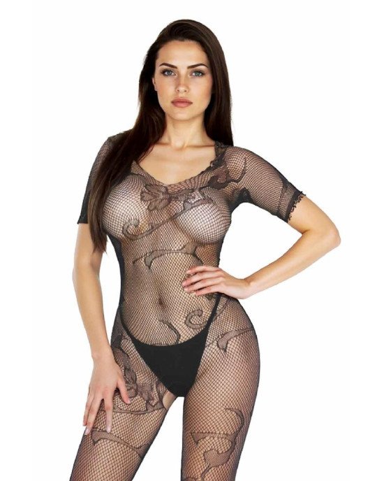 Бодістокінг - Bodystocking 2069, black - One Size Бодістокінг - Bodystocking 2069, black - One Size