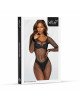 Бодістокінг - Bodystocking 2061, black - One Size