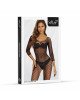 Бодістокінг - Bodystocking 2048, black - One Size