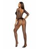 Бодістокінг - Bodystocking 2048, black - One Size