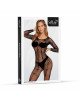 Бодістокінг - Bodystocking 2037, black - One Size