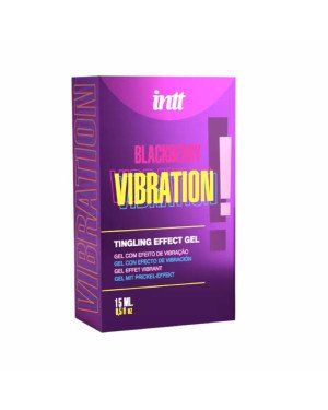 Рідкий вібратор - Intt Vibration! Blackberry, 15 мл