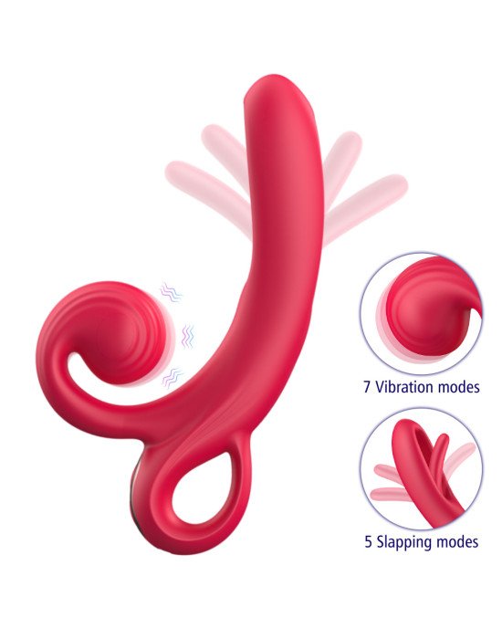 Вібратор - Erospace Sweet Play Tongue Flipping Vibrator A4 Вібратор - Erospace Sweet Play Tongue Flipping Vibrator A4