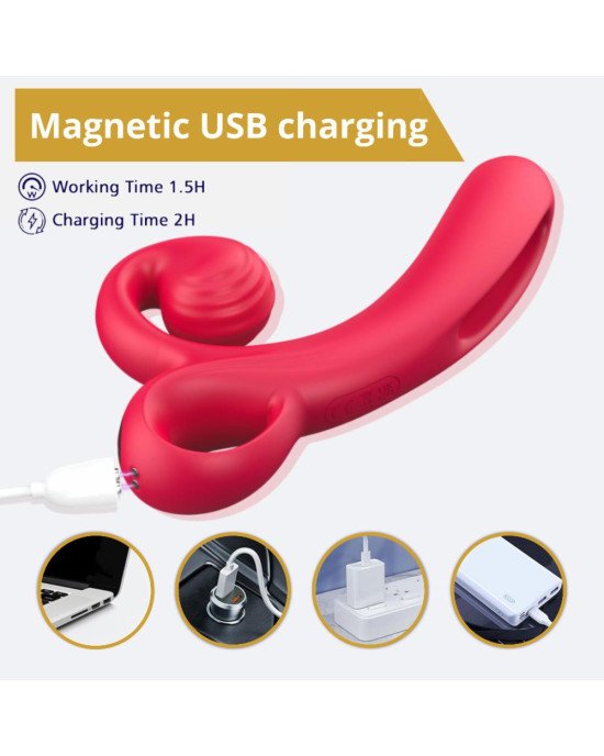 Вібратор - Erospace Sweet Play Tongue Flipping Vibrator A4 Вібратор - Erospace Sweet Play Tongue Flipping Vibrator A4
