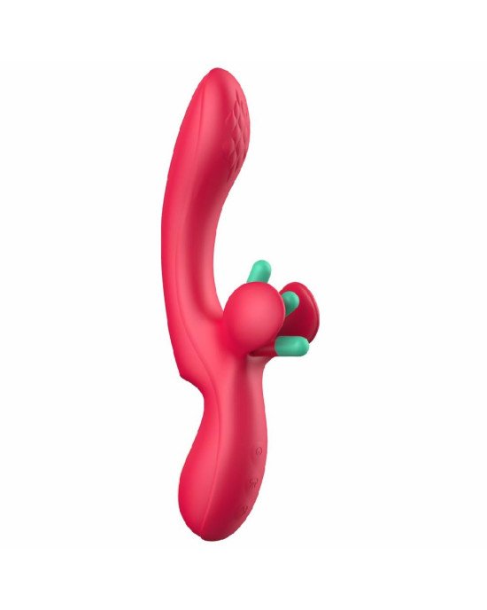 Вібратор - Erospace Sweet Play G-Spot & Critoral Flappinng Vibrator A16 Вібратор - Erospace Sweet Play G-Spot & Critoral Flappinng Vibrator A16