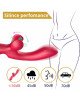 Вібратор - Erospace Sweet Play G-Spot & Critoral Flappinng Vibrator A16 Вібратор - Erospace Sweet Play G-Spot & Critoral Flappinng Vibrator A16
