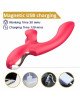 Вібратор - Erospace Sweet Play G-Spot & Critoral Flappinng Vibrator A16 Вібратор - Erospace Sweet Play G-Spot & Critoral Flappinng Vibrator A16