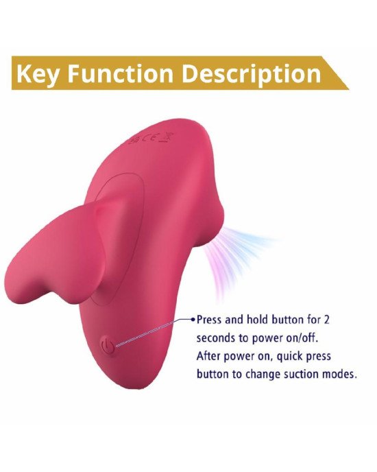 Вакуумний стимулятор - Erospace Sweet Play Critoral Suction Vibrator A15