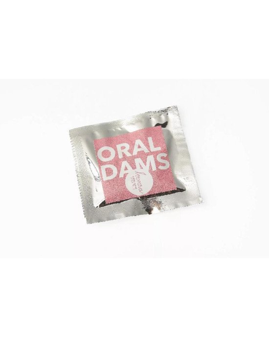 Безлатексна серветка для орального сексу - Loovara Oral Dams latex-free, 3 шт Безлатексна серветка для орального сексу - Loovara Oral Dams latex-free, 3 шт