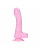Фалоімітатор з ароматом жуйки - Toyz4lovers Delicious Dildo Bubble Gum, 18,5 см Фалоімітатор з ароматом жуйки - Toyz4lovers Delicious Dildo Bubble Gum, 18,5 см