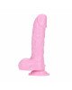 Фалоімітатор з ароматом жуйки - Toyz4lovers Delicious Dildo Bubble Gum, 18 см