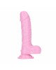 Фалоімітатор з ароматом жуйки - Toyz4lovers Delicious Dildo Bubble Gum, 18 см
