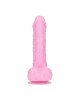 Фалоімітатор з ароматом жуйки - Toyz4lovers Delicious Dildo Bubble Gum, 18 см