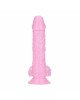Фалоімітатор з ароматом жуйки - Toyz4lovers Delicious Dildo Bubble Gum, 18 см