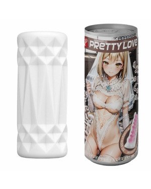 Мастурбатор - Pretty Love Pop-Top Can Masturbator White