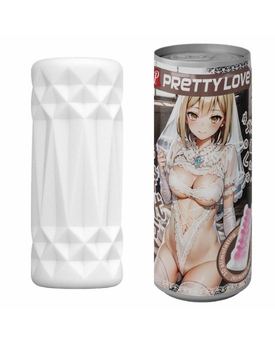 Мастурбатор - Pretty Love Pop-Top Can Masturbator White Мастурбатор - Pretty Love Pop-Top Can Masturbator White