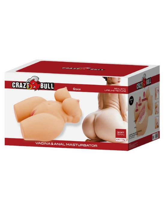 Мастурбатор - Crazy Bull Grace Vagina & Anal Masturbator