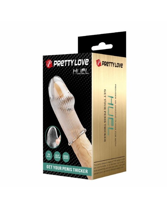 Насадка на член - Pretty Love Huel Penis Thicker Clear Насадка на член - Pretty Love Huel Penis Thicker Clear