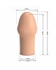 Насадка на член - Pretty Love Huel Penis Thicker Flesh Насадка на член - Pretty Love Huel Penis Thicker Flesh