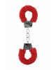 Наручники - Ouch! Beginner's Handcuffs Furry Red