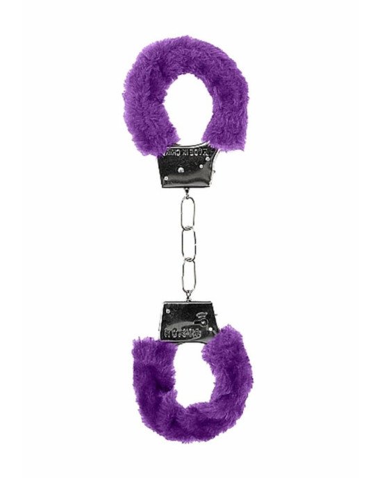 Наручники - Ouch! Beginner's Handcuffs Furry Purple Наручники - Ouch! Beginner's Handcuffs Furry Purple
