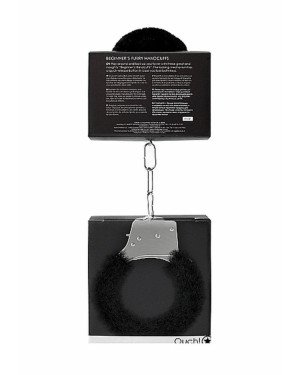 Наручники - Ouch! Beginner's Handcuffs Furry Black Наручники - Ouch! Beginner's Handcuffs Furry Black